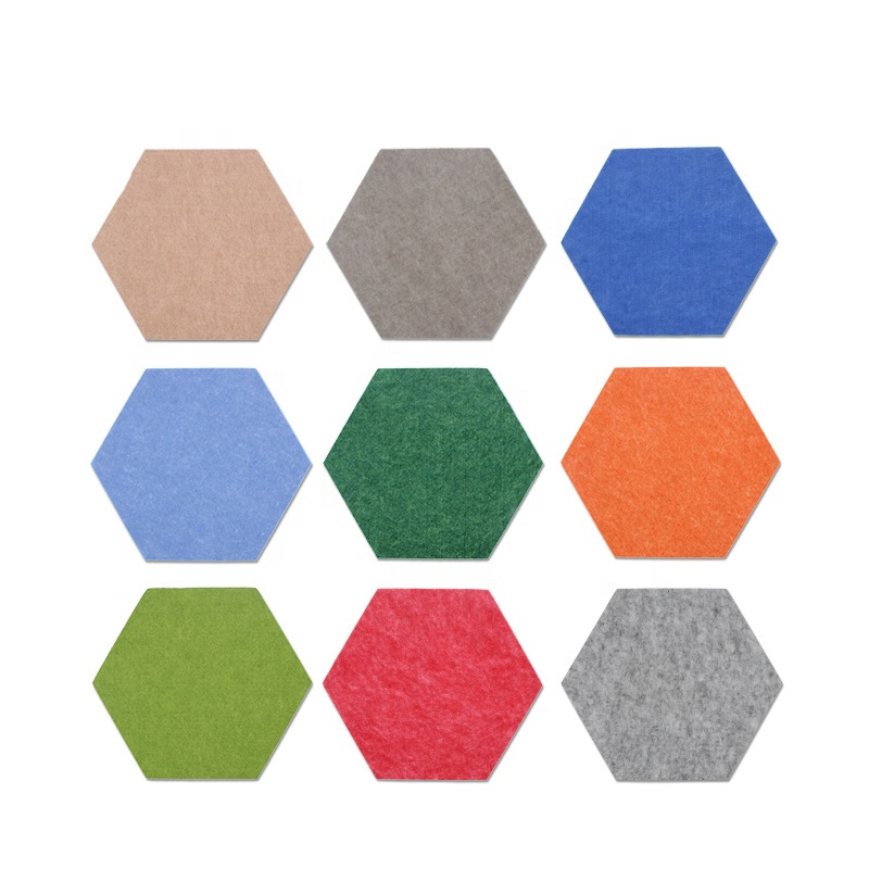 Poliestrowy panel akustyczny Hexagon